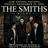 The Smiths Night | Club Decades