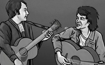 Somebody Else's Troubles sing the songs of John Prine and Steve Goodman