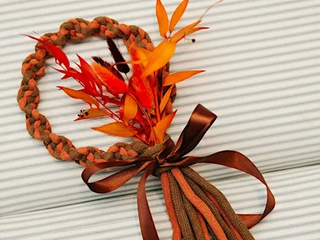 Macrame & Dried Flower Autumn Wreath Workshop