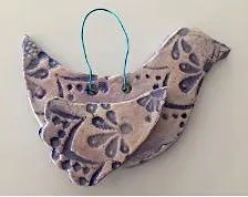 Create your own ceramic Christmas ornaments