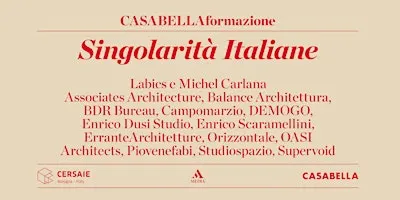 Singolarità Italiane I e II