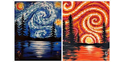Van Gogh’s Forest - Paint and Sip in New Braunfels | Classpop!™