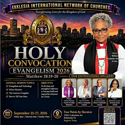 Holy Convocation | Evangelism 2026 | Ekklesia Int'l Network of Churches