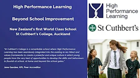 High Performance Learning: Beyond School Improvement