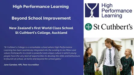 High Performance Learning: Beyond School Improvement