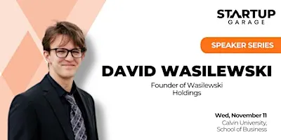 Speaker Series: David Wasilewski