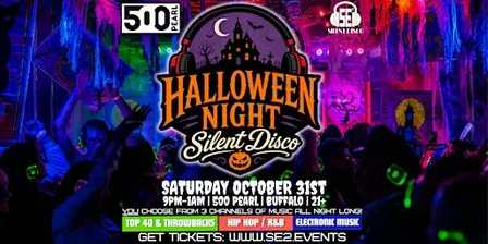 HALLOWEEN NIGHT Silent Disco at 500 Pearl! - 10/31/26