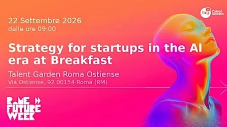Strategy for startups in the AI era at Breakfast