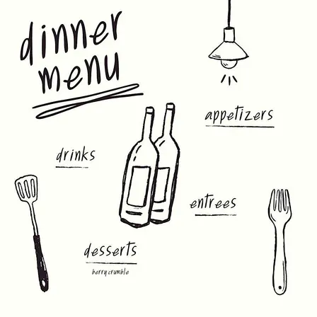 The Parlor Pour | A Curated Wine Dinner | Winter  Menu Pairing