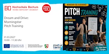 Dream and Drive: Pitch Training – überzeug deine Idee in wenigen Minuten