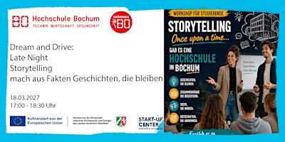Dream and Drive: Storytelling – mach aus Fakten Geschichten, die bleiben