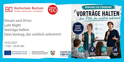Dream and Drive: Vorträge halten – dein Vortrag , der wirklich ankommt