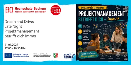 Dream and Drive: Projektmanagement betrifft dich immer
