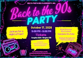 Delta Theta Delta Sorority, Inc. 90s Party