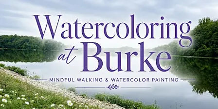 Watercoloring at Burke