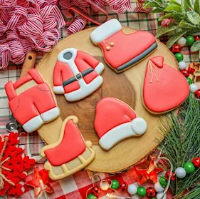 11:00 AM - "Santa's Set" Sugar Cookie Decorating Class!