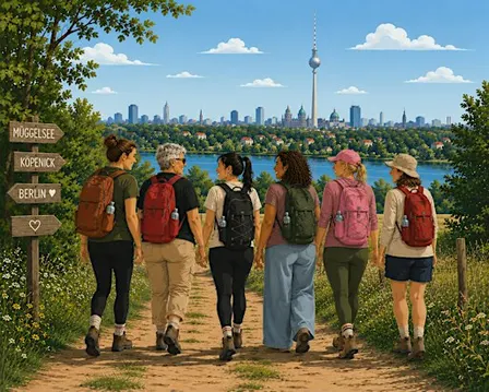 BPW Berlin Wanderung in den Rieselfeldern Pankow