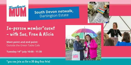 Freelance Mum South Devon netwalk