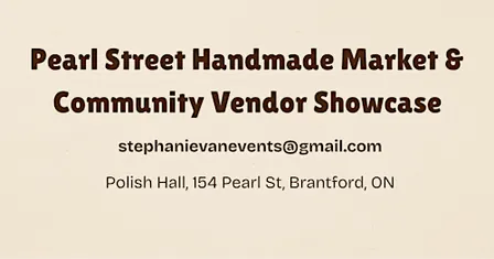 Pearl Street Handmade Market & Community Vendor Showcase
