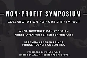 Non-Profit Symposium: Collaboration for Greater Impact