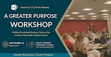 A Greater Purpose Workshop 2026