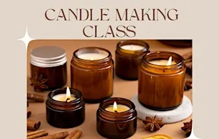 Candle making class at The Vineyard at Hershey