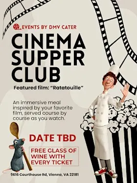9/26 Cinema Supper Club: Ratatouille 8:30PM - 10:30PM