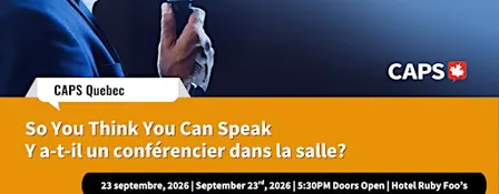 SO YOU THINK YOU CAN SPEAK | Y A-T-IL UN CONFÉRENCIER DANS LA SALLE?