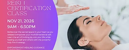 Holy Fire III Reiki I Certification Class