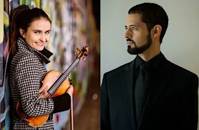 Kamila Bydlowska & Nicolás Pellón in Charleston: Violin & Piano Recital