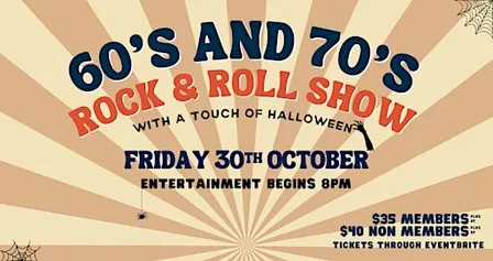 60's & 70's Rock & Roll Show Live at  Club Marion