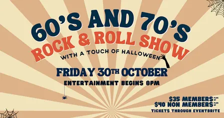 60's & 70's Rock & Roll Show Live at Club Marion