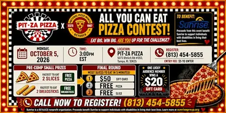 All You Can Eat Pizza Contest In Tampa Fl