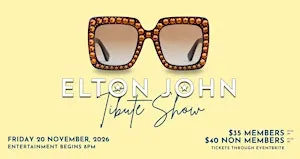 Elton John Tribute Show Live at  Club Marion