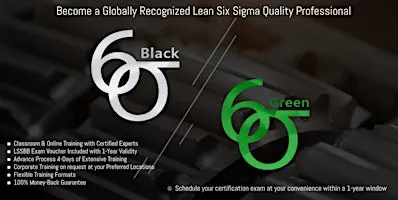 Dual Lean Six Sigma Green & Black Belt Expert Bootcamp in Fargo, ND