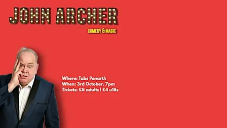 A night with John Archer at Tabs Penarth