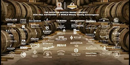 2026 Fall Gathering - A World Whisky Tasting Extravaganza