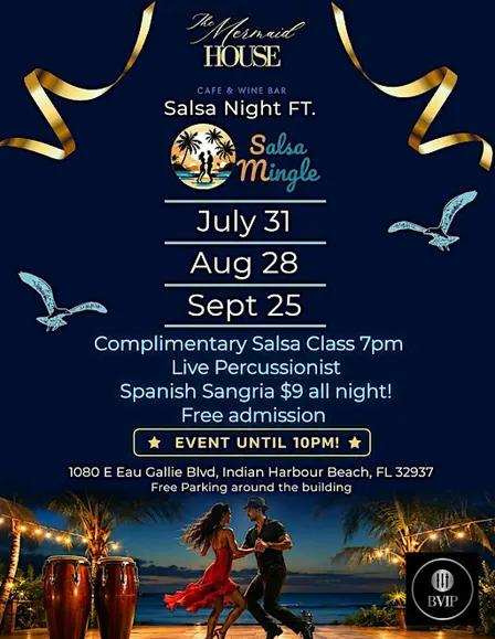 Salsa Night at The Mermaid house!