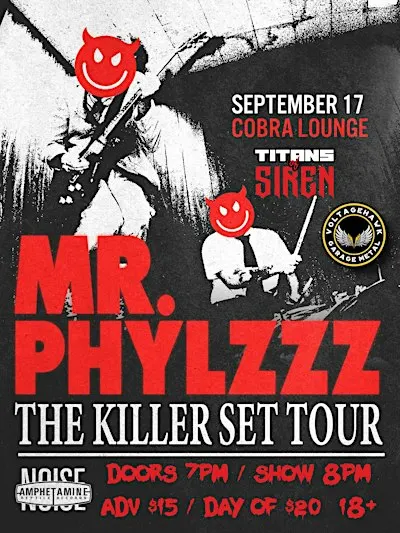 Venue: Mr. PHLYZZZ l Voltagehawk l Titans of Siren