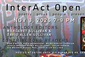 InterAct Open Mic with Readings from Magpie On the Gallows Contributors
