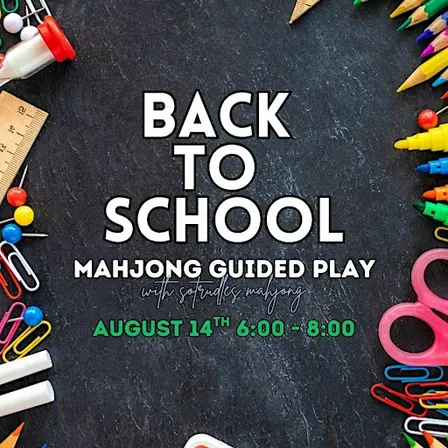 Back to School - Mahjong Guided Play with sotrudles