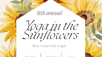 Yoga in the Sunflowers at Dalton Farms