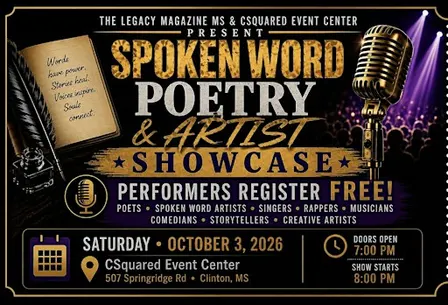 Spoken Word, Poetry & Artist Showcase