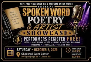 Spoken Word, Poetry & Artist Showcase