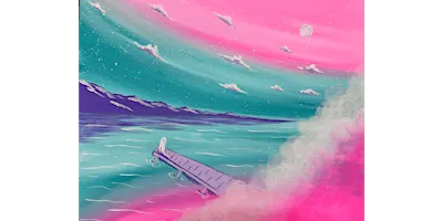 Ghostly Pier - Paint and Sip in Tyler | Classpop!™