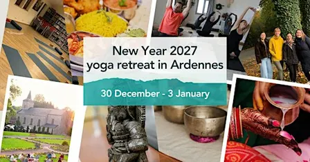 New Year 2027 Yoga Retreat | 30 Dec - 3 Jan | Durbuy, Belgian Ardennes