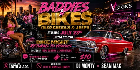 BADDIES-BIKES-OLDSCHOOLS & JEEPS