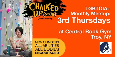 Chalked Up(state) Queer Climbing: 3rd Thursdays in Troy
