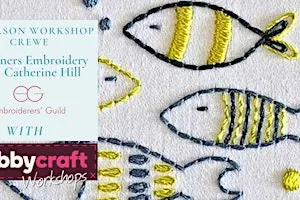 In Person Workshop: Beginners Embroidery with Catherine Hill (Crewe)