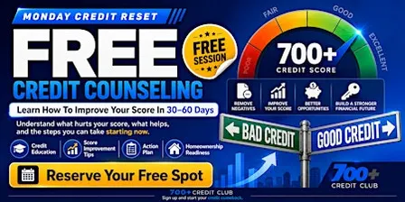 Free Credit Counseling: Your 30–60 Day Credit Improvement Plan
